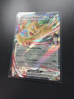 Team Rocket's Persian Ex 150/182 - Double Rare - Destined Rivals - Pokemon TCG - Image 3