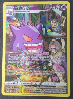Gengar TG06/TG30 Swsh11: Lost Origin Trainer Gallery Holo Pokemon TCG NM - Image 1