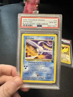 PSA 10, 3 Legendary Birds Black Star Promos, Pokemon; Moltres, Zapdos, Articuno - Image 2