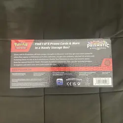 Pokemon TCG Sealed Lot Prismatic Evolutions Surprise Box + Eevee 2 Pk + Poster - Image 5