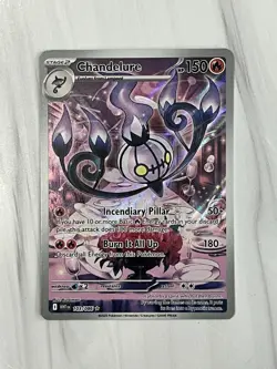 Chandelure 103/086 - White Flare - Illustration Rare Holo - Pokemon TCG - NM - Image 1
