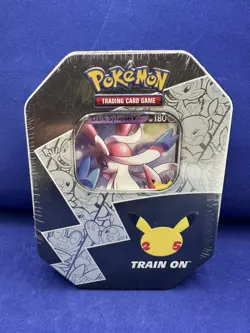 Pokemon - Dark Sylveon V Celebrations 25th Anniversary Tin - Factory Sealed - Image 1