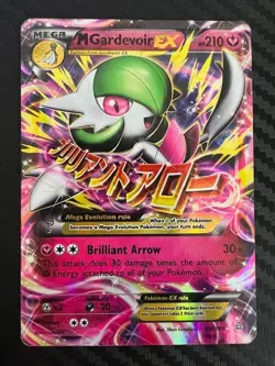 Pokemon TCG M Gardevoir EX HP210 106/160 Ultra Rare XY Primal Clash Holo DMG - Image 1