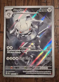 Pokemon TCG Steelix Mega Evolutions 150/132 Holo Rare - Image 1