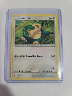 Battle Academy Stamped Pokemon Near Mint 2020 Promo Snorlax 50/68 - Image 1