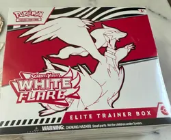 Pokemon Scarlet and Violet White Flare Elite Trainer Box ETB - Image 1