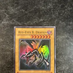 Yu-Gi-Oh! Red-Eyes Black Dragon SDJ-001 Unlimited Edition Holo Rare ( LP-NM ) - Image 2