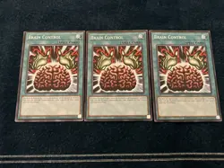 3x Brain Control - OTS 28 Common Playset Yugioh Tournament Pack 28 - Image 1
