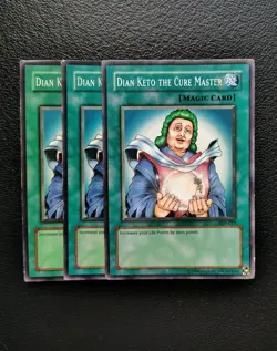 Yu-Gi-Oh - Dian Keto The Cure Master 3X - Full Playset - Image 1