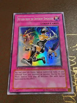 Yu-Gi-Oh! Return from the Different Dimension -DPKB- Super Rare - 1st Edition NM - Image 1