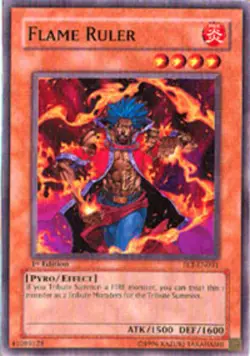 Flame Ruler - FET-EN031 - Common - Unlimited Edition x1 - Lightly Played - Image 1