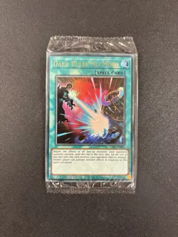 Dark Ruler No More YuGiOh 2020 LART-EN063 Limited Edition Sealed - Image 1