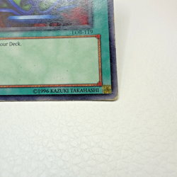 Yugioh Pot of Greed LOB-119 1st Edition Silver Foil Rare - HP - Image 5