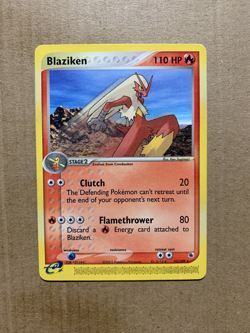 Blaziken 15/109 EX Ruby & Sapphire - Rare Pokemon Card - EXCELLENT - Image 1