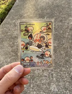 Clobbopus Illustration Rare 6/7 MINT Surging Sparks Pokemon Card 207/191 - Image 1
