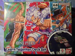 One Piece Card Game Learn Together Deck Set LT01 - English - Brand New Sealed - Image 1