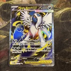 Mega Absol ex 161/132 Mega Evolution Pokemon card Full Art Ultra Rare - Image 1
