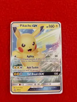 2022 Pikachu GX SM232 Pokemon Playing Card - Image 1