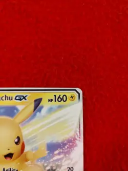 2022 Pikachu GX SM232 Pokemon Playing Card - Image 2