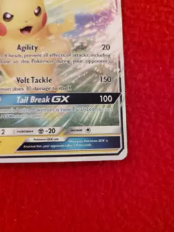 2022 Pikachu GX SM232 Pokemon Playing Card - Image 5