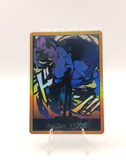 DON!! Rob Lucci Premium Booster Card Gold Frame PRB-02 - Image 1