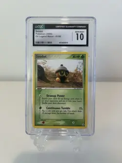 2006 Pokemon Seedot EX Legend Maker 61/92 CGC 10 Gem Mint Card - Image 1