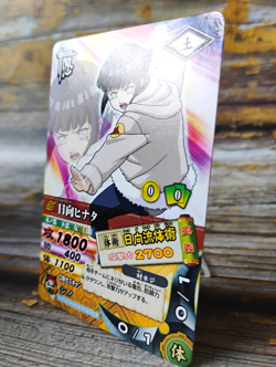 Hinata Hyuga - DN-153T - 2006 Naruto Data Cardass Card - Bandai, Japan - Image 2