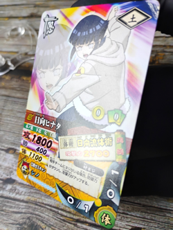 Hinata Hyuga - DN-153T - 2006 Naruto Data Cardass Card - Bandai, Japan - Image 5