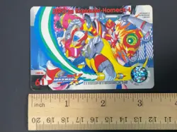 Zero Blast Hornetr L Mega Man Megaman Mission 2 61 Card Bandai 1996 Japanese - Image 2