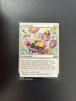 Food Coma - Mtg: Wilds of Eldraine Regular Uncommon 308 - Image 1
