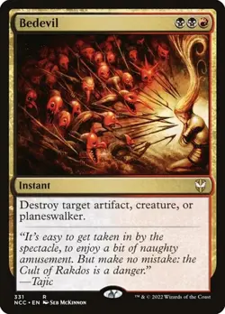 Bedevil Streets of New Capenna Commander LP MTG - Image 1