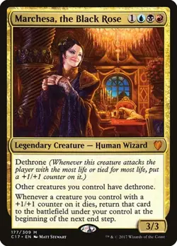 Marchesa, the Black Rose Commander 2017 LP MTG - Image 1