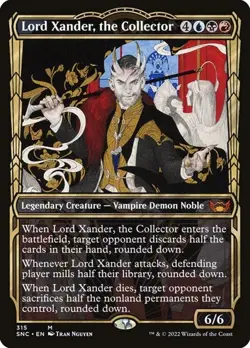 Lord Xander, the Collector - Showcase Streets of New Capenna LP MTG - Image 1