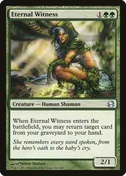 Eternal Witness Modern Masters LP MTG - Image 1