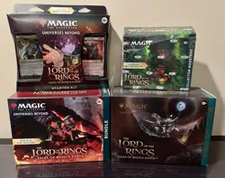 MTG Magic the Gathering Lord of the Rings SEALED Box Lot - MUST SEE 👀 - Image 1