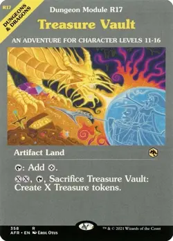 Treasure Vault - Showcase AFR LP MTG - Image 1
