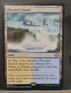 Mtg FLOODED STRAND NM Modern Horizons 3 0220 -Argo- - Image 1