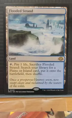 Mtg FLOODED STRAND NM Modern Horizons 3 0220 -Argo- - Image 3