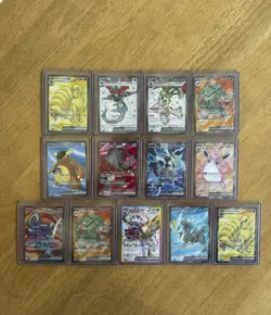 Pokemon Full Art Lot - 54 Cards - 151, Destined Rivals, Mega, Crown Zenith - Image 2