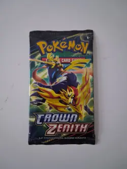 Pokemon! 5x Crown Zenith Unweighed Booster Packs Sealed - Image 1