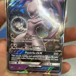2017 Pokemon Mewtwo GX Sun & Moon Shining Legends #39/76 Holo Rare Nintendo. - Image 3