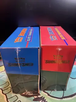 Pokemon Sword and Shield Base Set X2 ETB Elite Trainer Box - Factory Sealed - Image 2