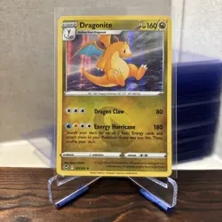 Pokemon TCG Silver Tempest Dragonite Rare Holo 131/195 - Image 1