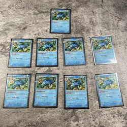 Pokemon Golduck 008 Mega Evolution Promo - Lot of 9 - Image 1