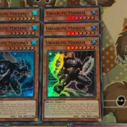 3 x YuGiOh Ursarctic Mikpolar/Miktanus/Mikbilis Super & 12cd Rare core ANGU Mint - Image 4