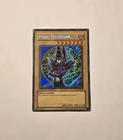 Yugioh Dark Magician FL1-EN002 Secret Rare Forbidden Legacy Limited Edition MP - Image 1