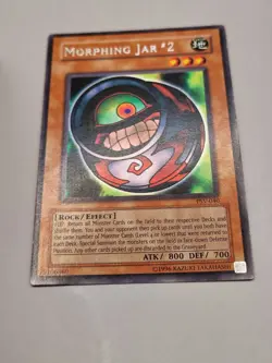 1x Yugioh Morphing Jar #2 PSV-040 Rare/Uncommon Moderate Play MP English Vintage - Image 2
