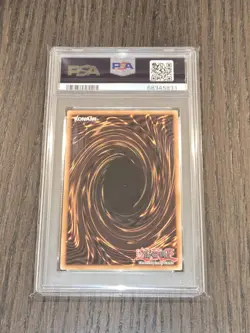 Yugioh Black-Winged Dragon Ghost Rare TSHD-EN040 1st Edition PSA 9 Mint - Image 4