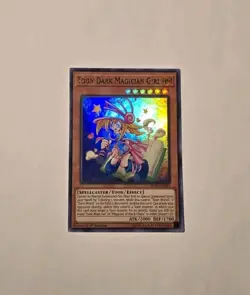 Yugioh Toon Dark Magician Girl DUPO-EN041 Ultra Rare 1st Edition NM - Image 1