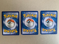 Pokemon STADIUM 3-card Reverse Holo lot 117/145 & 138/160 & 90/99 LP & MP - Image 2